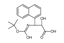 (2S,3S)-2-hydroxy-3-[(2-methylpropan-2-yl)oxycarbonylamino]-3-naphthalen-1-ylpropanoic acid