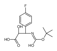 (2S,3S)-3-(4-fluorophenyl)-2-hydroxy-3-[(2-methylpropan-2-yl)oxycarbonylamino]propanoic acid