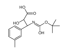 (2S,3S)-2-hydroxy-3-(3-methylphenyl)-3-[(2-methylpropan-2-yl)oxycarbonylamino]propanoic acid