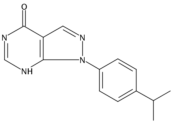 1-(4-Isopropylphenyl)-1H-pyrazolo[3,4-d]pyrimidin-4(5H)-one