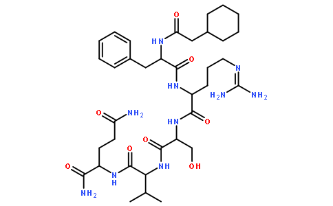 CYCLOHEXYLACETYL-PHE-ARG-SER-VAL-GLN-NH2