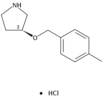 (3S)-3-[(4-methylphenyl)methoxy]pyrrolidine
