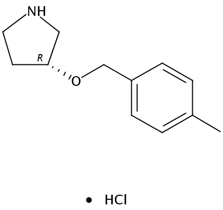 (3R)-3-[(4-methylphenyl)methoxy]pyrrolidine