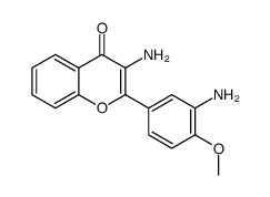 3-氨基-2-(3-氨基-4-甲氧苯基)-4H-色烯-4-酮