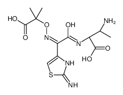 (2S,3S)-3-Amino-2-[[(2Z)-2-(2-amino-4-thiazolyl)-2-[(1-carboxy-1-methylethoxy)imino]acetyl]amino]butanoic Acid