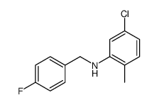 5-Chloro-N-(4-fluorobenzyl)-2-methylaniline
