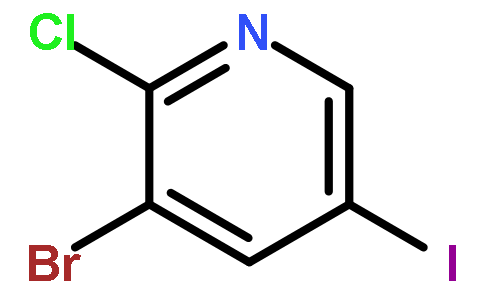 3-溴-2-氯-5-碘吡啶
