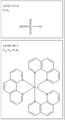 1，10-邻二氮杂菲 高氯酸亚铁盐