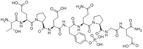 H-THR-GLU-PRO-GLU-TYR(PO3H2)-GLN-PRO-GLY-GLU-NH2