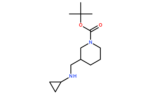 3-[(环丙基氨基)甲基]-1-哌啶甲酸叔丁酯