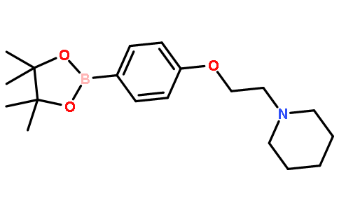 4-(2-(哌啶-1-基)乙氧基)苯基硼酸频哪醇酯