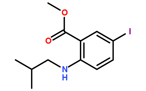 5-碘-2-(异丁基氨基)苯甲酸甲酯