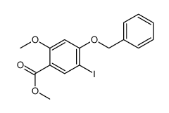 4-(苄氧基)-5-碘-2-甲氧基苯甲酸甲酯