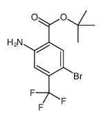tert-butyl 2-amino-5-bromo-4-(trifluoromethyl)benzoate