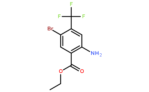 2-氨基-5-溴-4-(三氟甲基)苯甲酸乙酯