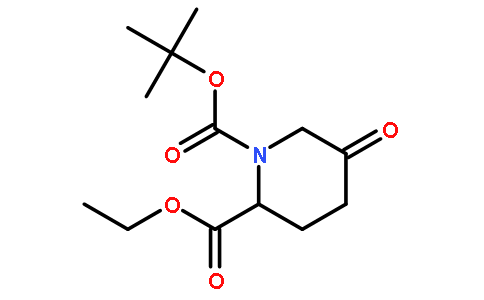 (S)-1-叔丁基 2-乙基 5-氧代哌啶-1,2-二羧酸