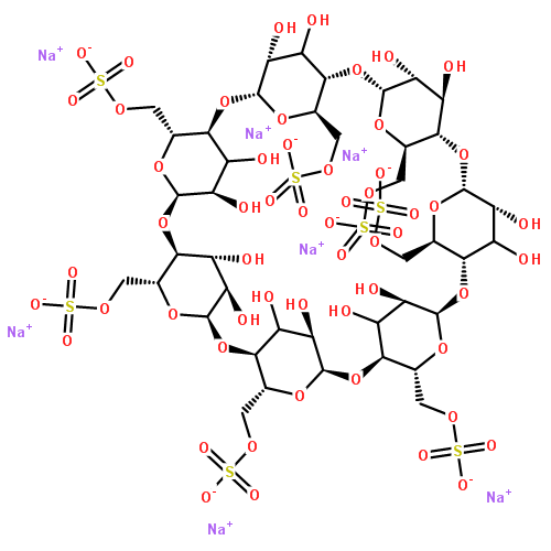 Heptakis(6-sulfo)-beta-cyclodextrin sodium salt197587-31-8