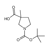 1-(tert-Butoxycarbonyl)-3-methylpyrrolidine-3-carboxylic acid
