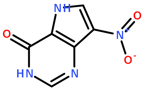 3,5-二氢-7-硝基-4H-吡咯并[3,2-D]嘧啶-4-酮