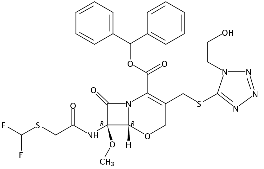 氟氧头孢酸二苯甲酯