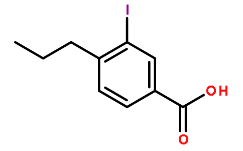 3-碘-4-丙基苯甲酸