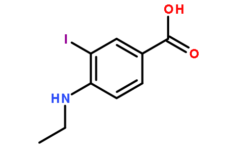 4-(乙基氨基)-3-碘苯甲酸