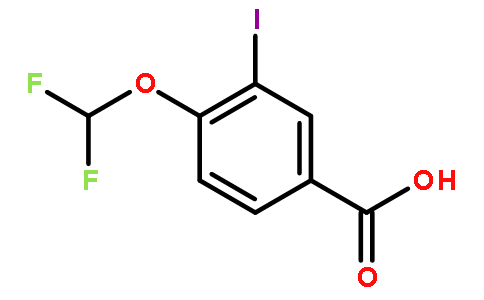 4-(二氟甲氧基)-3-碘苯甲酸