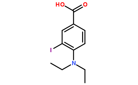 4-(二乙基氨基)-3-碘苯甲酸