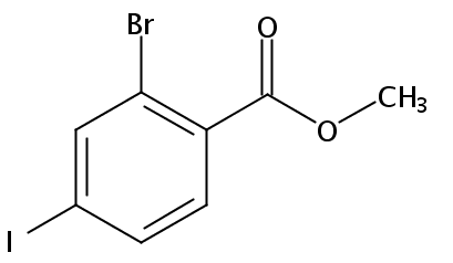 2-溴-4-碘苯甲酸甲酯