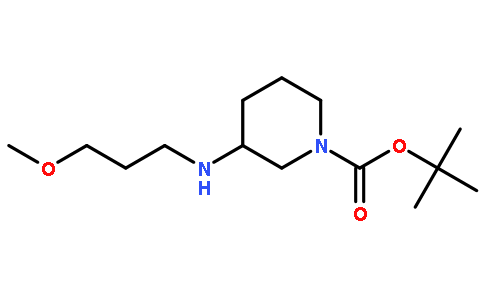 1-Boc-3-(3-甲氧基丙基氨基)哌啶
