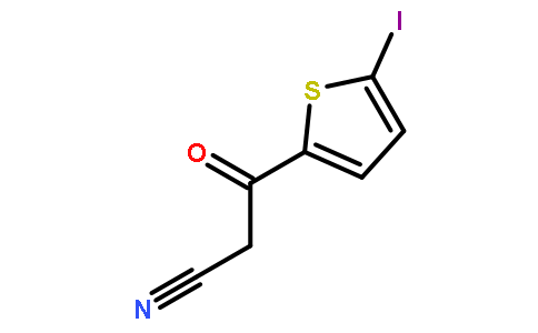 3-(5-碘噻吩-2-基)-3-氧代丙腈