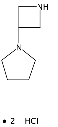 1-(3-吖丁啶基)吡咯烷二盐酸盐