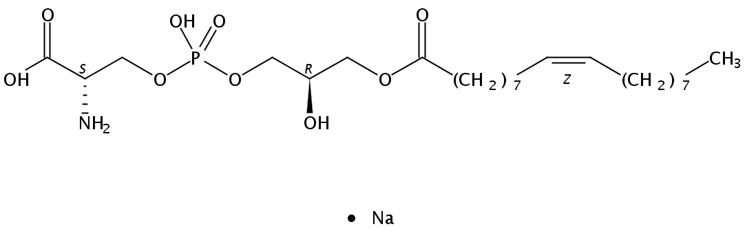 1-oleoyl-2-hydroxy-sn-glycero-3-phospho-L-serine (sodium salt)