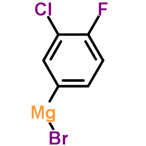 bromo(3-chloro-4-fluorophenyl)magnesium