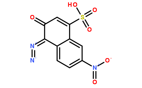 6-硝基-1,2-重氮氧基萘-4-磺酸