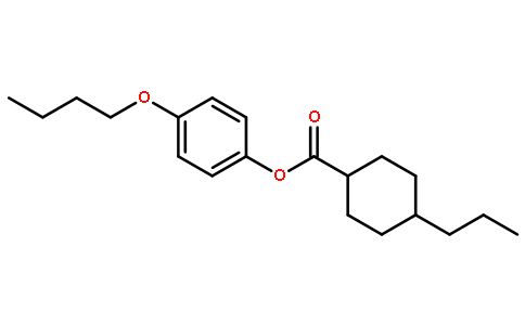 4β-Propyl-1α-cyclohexanecarboxylic acid 4-butoxyph...