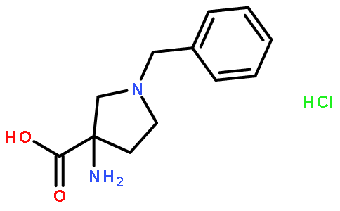 3-氨基-1-苄基吡咯烷-3-羧酸盐酸盐