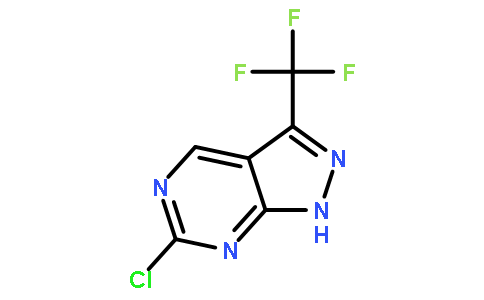 6-氯-3-三氟甲基-1H-吡唑并[3,4-d]嘧啶
