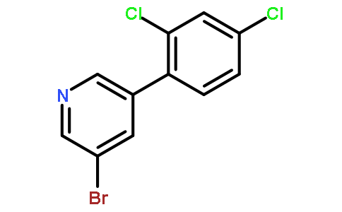 3-溴-5-(2,4-二氯苯基)吡啶