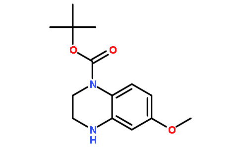 6-甲氧基-3,4-二氢-2H-喹噁啉-1-羧酸叔丁酯