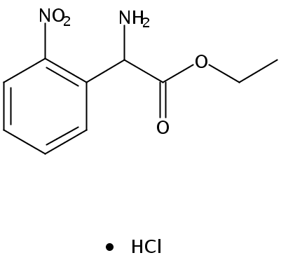 氨基-(2-硝基-苯基)-乙酸乙酯盐酸盐