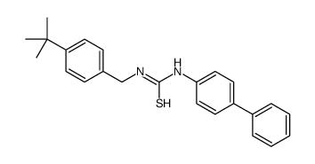 1-(4-Biphenylyl)-3-[4-(2-methyl-2-propanyl)benzyl]thioure