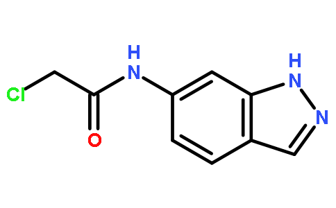 2-Chloro-N-(1H-indazol-6-yl)acetamide