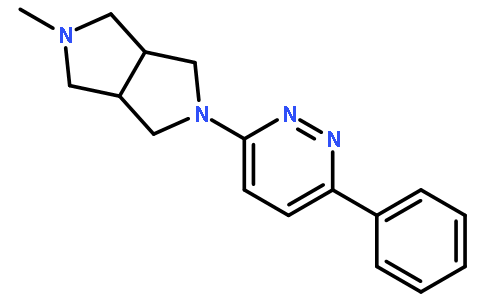 (3aR,6aS)-2-Methyl-5-(6-phenyl-3-pyridazinyl)octahydropyrrolo[3,4 -c]pyrrole