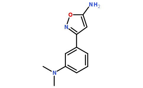 3-(3-二甲氨基苯基)-5-氨基异噁唑
