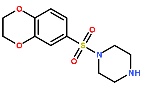 1-(2,3-二氢-苯并[1,4]二噁英-6-磺酰基)-哌嗪