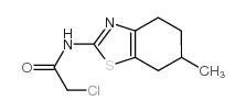 2-氯-N-(6-甲基-4,5,6,7-四氢-苯并噻唑-2-基)-乙酰胺