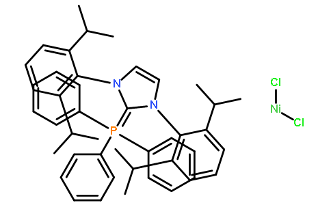 [1,3-双(2,6-二异丙基苯基)咪唑-2-甲叉基]三苯基膦二氯化镍(II)