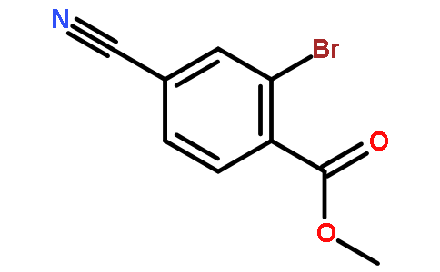 2-溴-4-氰基苯甲酸甲酯