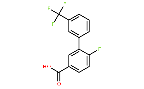 6-氟-3-(三氟甲基)-[1,1-联苯]-3-羧酸